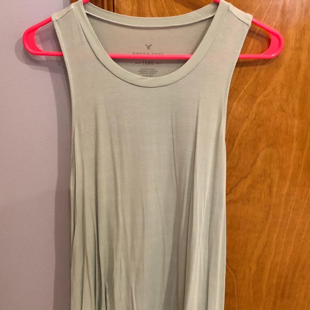 American Eagle Green Tank Top